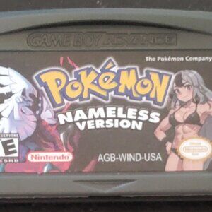 Pokemon Nameless GBA ROM Hack Game Gameboy Advance